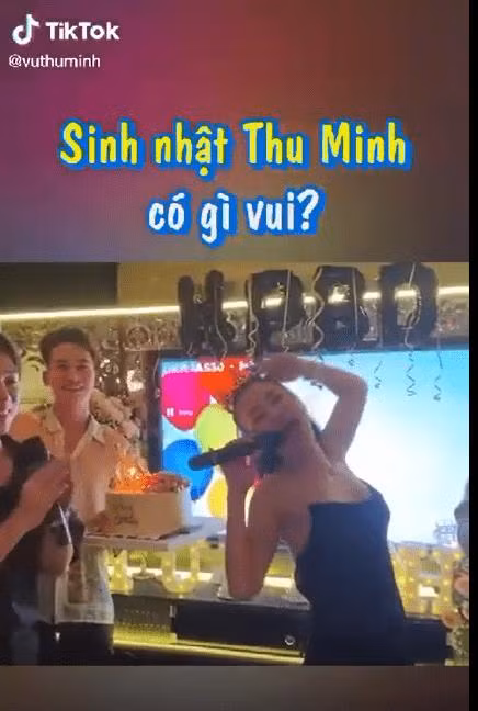 Tran Thanh tang Thu Minh qua sinh nhat 1000 USD cuc khet