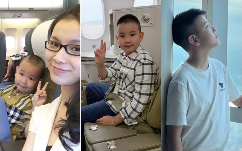 ự thay đổi ngoại hình của nhóc tỳ nhà nàng hậu.