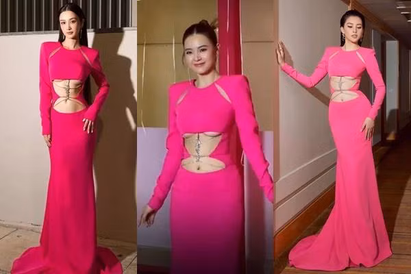 Trong cuộc chiến đụng hàng này, ba mỹ nhân đều bất phân thắng bại. Chẳng cần "độ loa", Midu lẫn Tiểu Vy vẫn gợi cảm ngút ngàn khi mặc chung đồ với Jun Vũ.