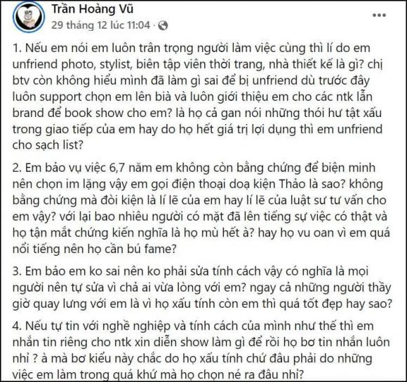 Nhiếp ảnh gia Milor Trần thách thức đối chất với Hoàng Thùy Nhiep anh gia Milor Tran thach thuc doi chat voi Hoang Thuy