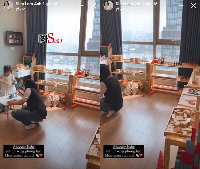 guyên nhân xuất phát từ việc nhà chồng Diệp Lâm Anh là biệt thự mặt đất ở Quận 1, trong khi nơi chân dài đang sống là một căn chung cư trên cao.