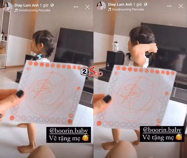 Căn chung cư Diệp Lâm Anh sống khá hiện đại, sang trọng. Được biết đây là nơi chân dài thuê để ở cùng 2 con sau khi ly thân Đức Phạm.