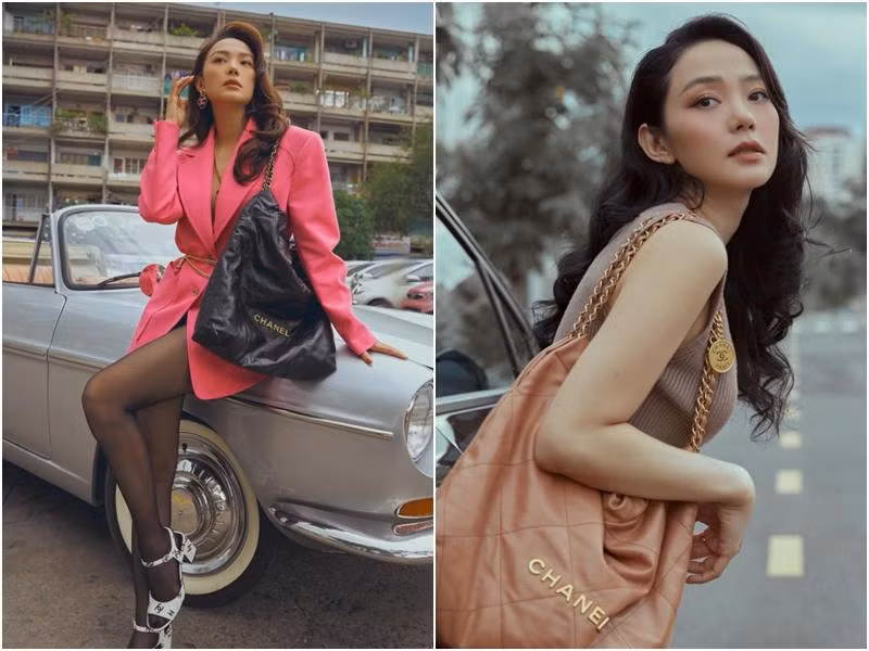 Chiếc túi "đựng cả thế giới này" có tên gọi bắt nguồn từ việc túi được tạo ra cho bộ sưu tập mùa xuân năm 2022 của thương hiệu.