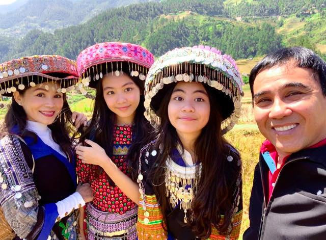 ia đình toàn cực phẩm của MC Quyền Linh.