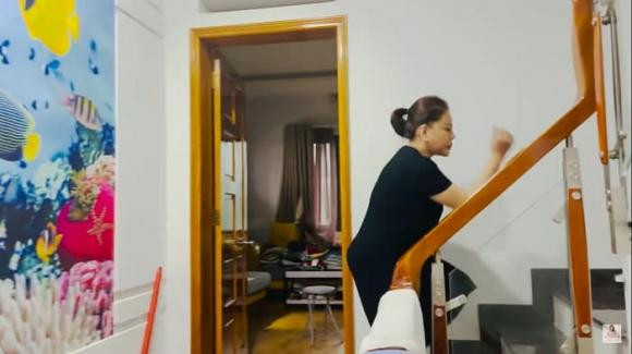 Lê Giang sở hữu nhà 3 tầng ở TP HCM.