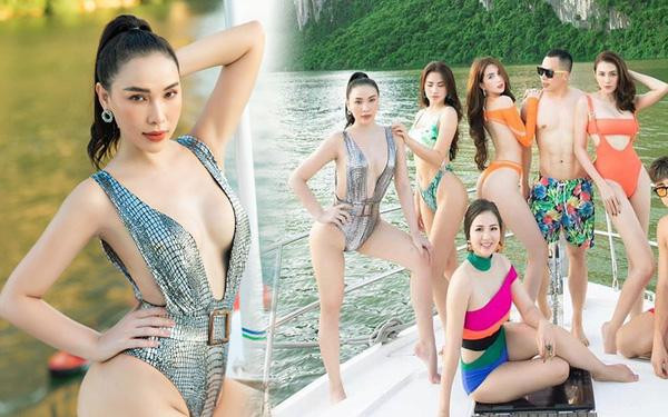 Đến nay, những lần hẹn hò hội bạn thân của Ngọc Trinh, Quỳnh Thư luôn xuất hiện với vẻ ngoài ngày càng sexy, gợi cảm táo bạo hơn.