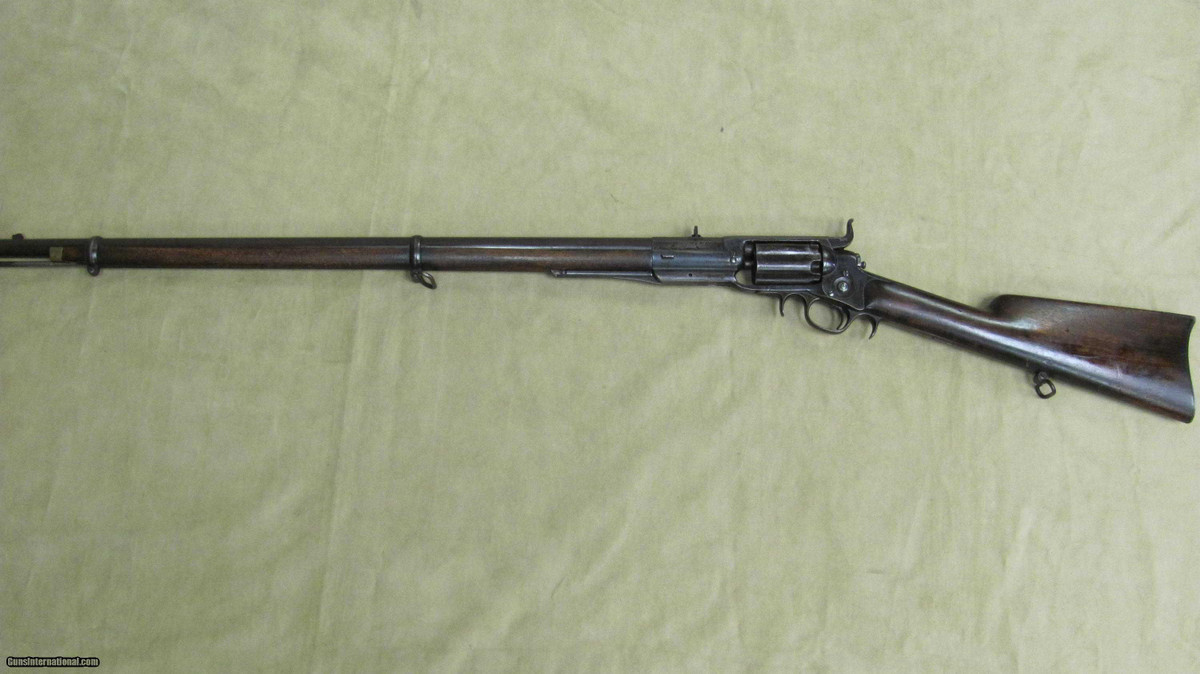 Đứng thứ tư trong danh sách là súng trường ổ quay Colt 1855, do Samuel Colt, người phát minh ra súng lục ổ quay hiện đại phát minh ra; ông đã đem mẫu ổ quay rất thành công trên súng ngắn, để áp vào mẫu súng trường có tên Colt 1855, nhưng đây là một thiết kế thất bại của ông. 