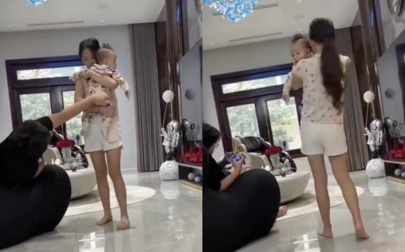 Phương Oanh thân thiết với hai con riêng của chồng - Hình 3 Phuong Oanh than thiet voi hai con rieng cua chong-Hinh-3