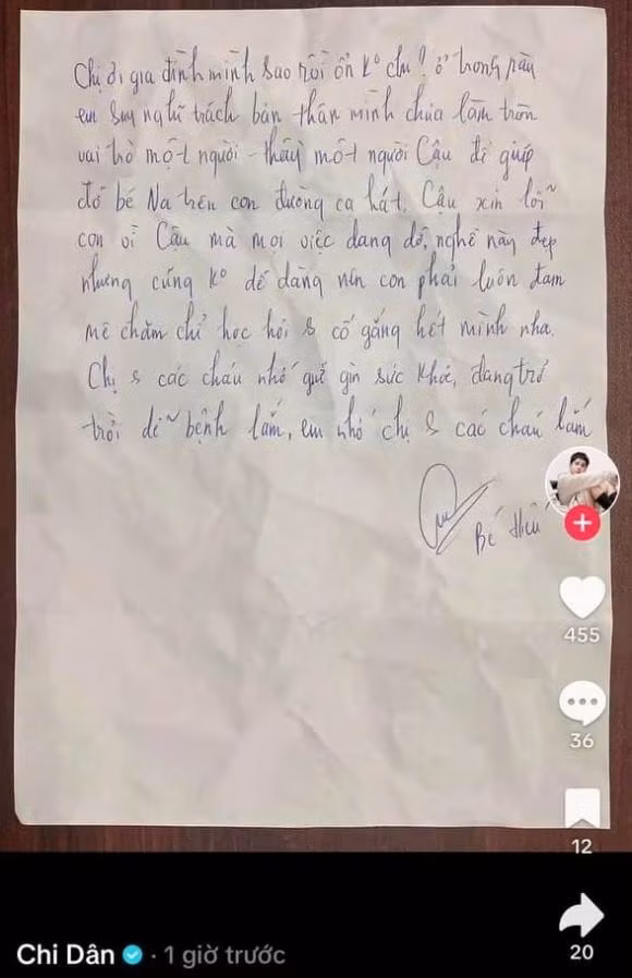 Tinh trang cua Chi Dan sau 3 thang bi bat