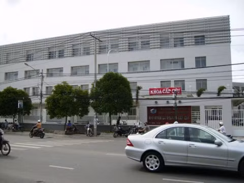 Bệnh viện nhân dân Gia Định, nơi xảy ra sự việc tại phòng cấp cứu rạng sáng 23/9.