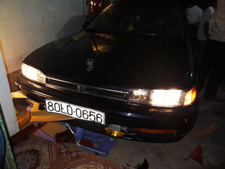 Chiếc xe gây tai nạn. Chiếc xe gây tai nạn.