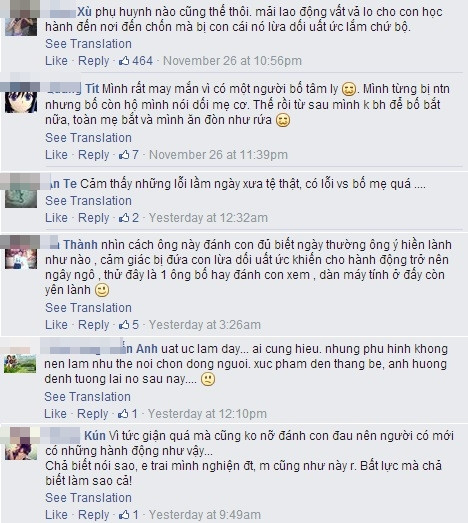 Cư dân mạng nhiều người tỏ ra nắm bắt và thấu hiểu được cảm giác của ông bố trong clip.