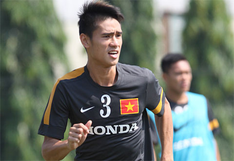 Tiến Thành là tân binh mới nhất của ĐTVN và được xem là hạt nhân quan trọng trong hệ thống phòng ngự của HLV Miura lập nên cho ĐTVN.