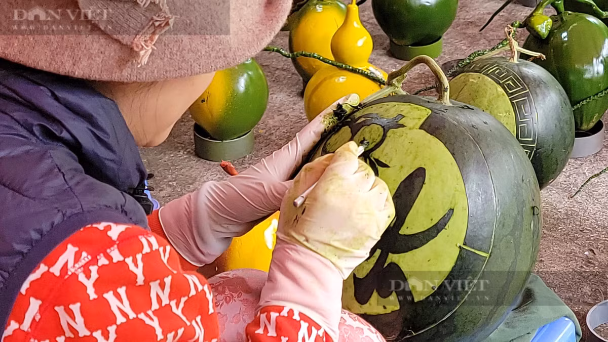 Năm đó, chị Hằng chỉ mua hơn chục quả dưa hấu, hơn 100 quả dừa để khắc, vẽ tranh, thư pháp. Không ngờ sản phẩm đẹp, thu hút khách hàng bởi sự độc lạ của sản phẩm vừa có thể chơi Tết và vừa thờ Tết. Vì vậy, sản phẩm nhanh chóng bán hết. Năm sau, chị Hằng tăng số lượng dưa hấu, dừa lên hàng trăm sản phẩm và thêm sản phẩm mới đó là bưởi khắc vẽ, viết tranh, thư pháp. Không chỉ bán tại địa phương, trong tỉnh Hải Dương chị Hằng còn đăng sản phẩm lên các trạng xã hội facebook, zalo, tiktok để giới thiệu sản phẩm và bán.