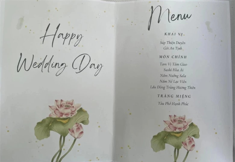 Đám cưới toàn món chay, cô dâu chú rể không nhận tiền mừng - Hình 2 Dam cuoi toan mon chay, co dau chu re khong nhan tien mung-Hinh-2