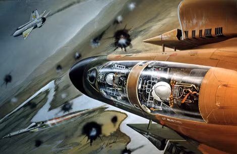 Cuộc chiến nửa năm đầu 1972 diễn ra hết sức khốc liệt, F-4 Mỹ bắn hạ không ít MiG-21 của ta trong tháng 4, nhưng sau đó chũng cũng chịu thiệt hại lớn trong tháng 5.