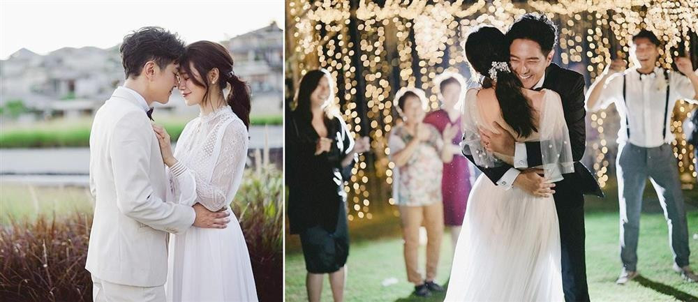 Cặp sao Tiêu Chính Nam - Huỳnh Thúy Như yêu nhau 5 năm trước khi kết hôn. Tại Lễ trao giải thường niên của TVB 2018, Tiêu Chính Nam bất ngờ công khai gọi Huỳnh Thúy Như là "bà Tiêu" trên sân khấu, ngầm xác nhận cặp đôi đã chính thức "về chung một nhà". Tuy nhiên, đến hôm nay cả hai mới chia sẻ loạt ảnh chụp tại hôn lễ.