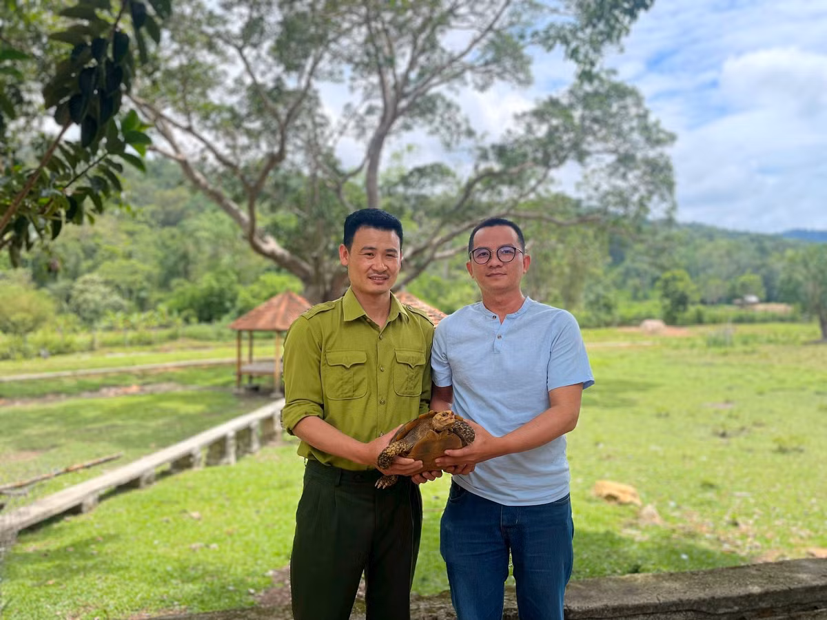 Hanh trinh cuu ho loai rua nui nam trong Sach do Viet Nam-Hinh-3