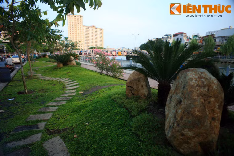 Những khu vườn cảnh được thiết kế giàu tính thẩm mỹ.