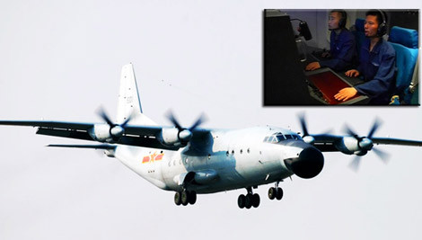 Máy bay cảnh báo Y-8J Skymaster.