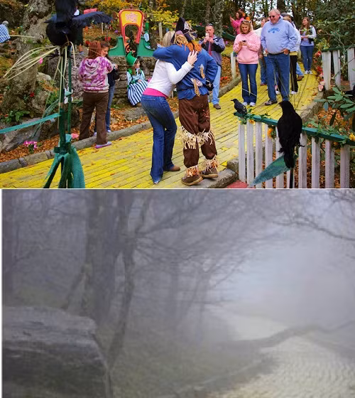 Công viên Oz ở núi Beech, Carolina, Mỹ mở cửa năm 1970 với các dịch vụ du lịch nổi tiếng, đón tiếp 20 nghìn lượt khách mỗi ngày. Tuy nhiên sau cái chết của chủ sở hữu Grover Robbins, công viên nhanh chóng chìm vào quên lãng vì thiếu vốn đầu tư và không thể hoàn trả khoản vay ngân hàng.