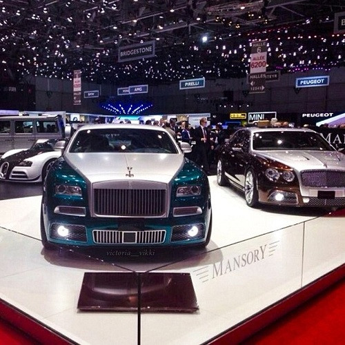 Chiếc Mansory siêu sang xuất hiện trong một buổi trưng bày siêu xe.này cũng sắp thuộc sở hữu của Vikki.