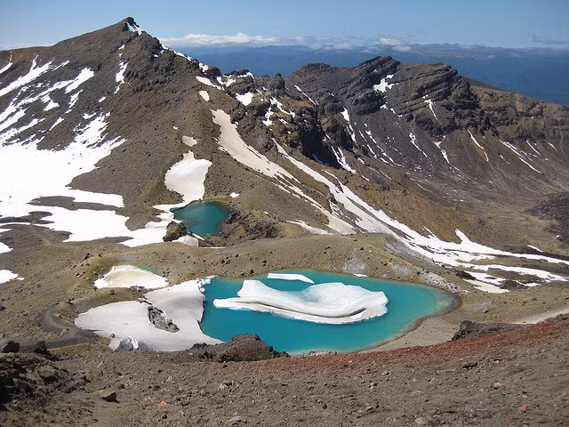 4. Hồ Emerald là một phần của vườn quốc gia Tongariro Alpine Crossing – một trong những vườn quốc gia là Di sản thiên nhiên thế giới tại New Zealand.