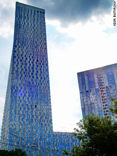 5. Nhà chọc trời Mosfilmovskaya 1 (Nga) Đây là một trong 10 tòa nhà chọc trời cao nhất ở Nga với chiều cao 213 m.