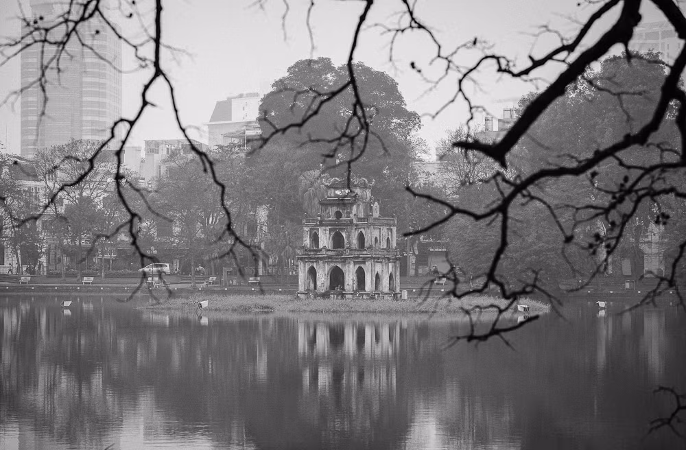 Ảnh chụp một buổi sáng mùa đông Hà Nội tạo vô vàn cảm xúc.