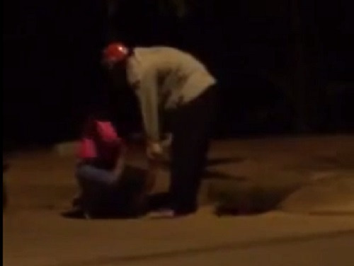 Clip vo di danh ghen bi chong va bo nhi danh lai