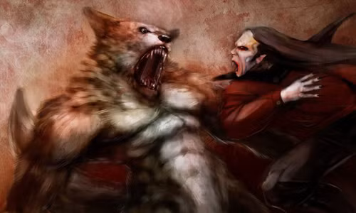 Quan hệ giữa ma sói và ma cà rồng khá mơ hồ. Một số cho rằng hai quái thú này là kẻ thù của nhau. Tuy nhiên, một số truyền thuyết Đông Âu cho rằng, ma sói sau khi chết sẽ tái sinh thành ma cà rồng.