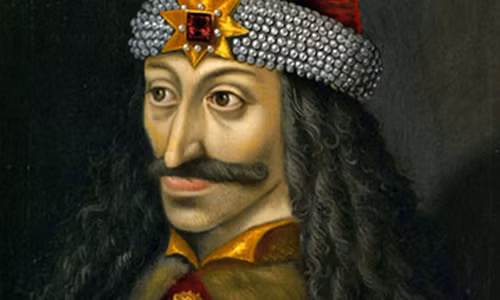 Bức chân dung vẽ Hoàng thân Vlad III xứ Wallachia hồi đầu thế kỷ 16, được treo trong bảo tàng ở Lâu đài Ambras.