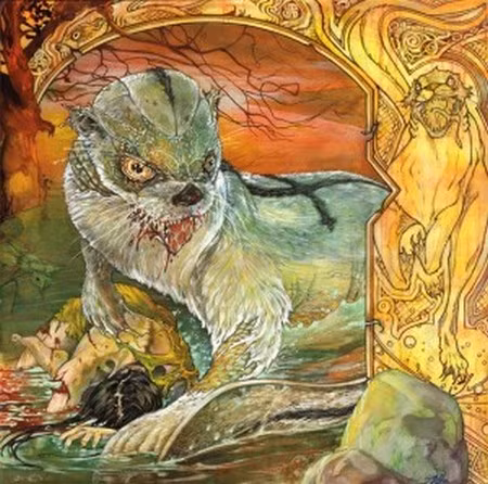 Dobhar-chu là thủy quái rùng rợn xuất hiện trong truyền thuyết của người Ailen. Một trong những phiên bản nói về quái thú này miêu tả nó có hình dáng giống cá sấu. Tuy nhiên, có câu chuyện thuật lại Dobhar-chu mang hình dáng của rái cá.