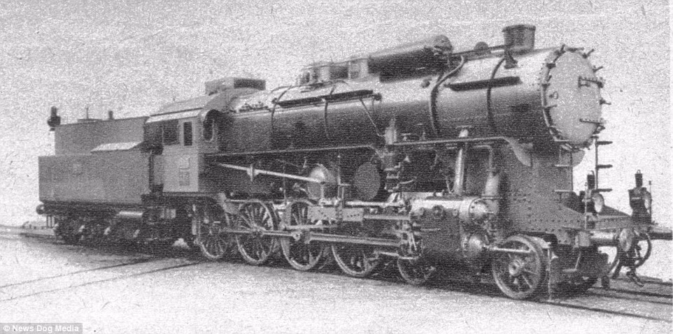 Ảnh chụp tàu dòng MAV 301 được sử dụng phổ biến tại Hungary trong giai đoạn 1911 - 1914.