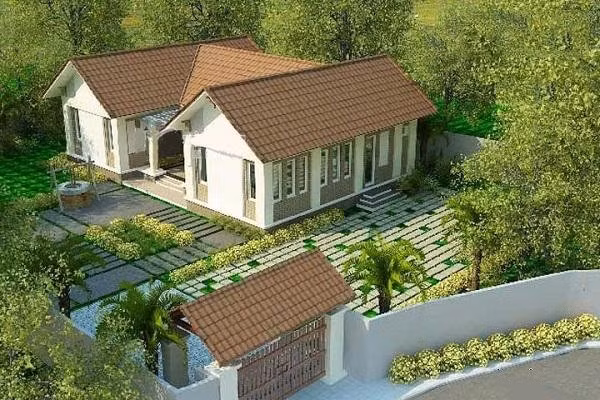 7 mau nha cap 4 dep o nong thon nhung sang trong chang kem gi biet thu o thanh pho-Hinh-3