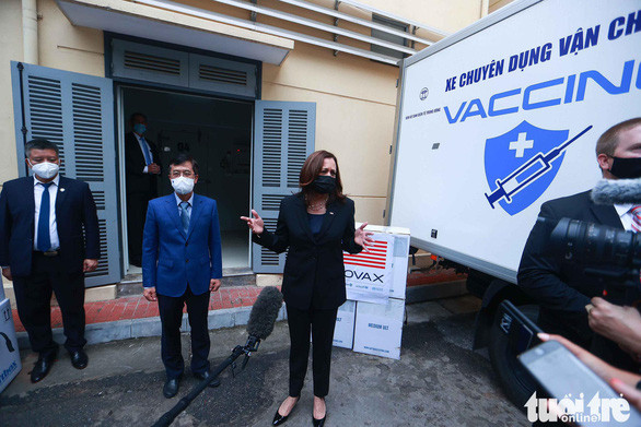 500.000 lieu vac xin Pfizer My tai tro them da ve toi Viet Nam
