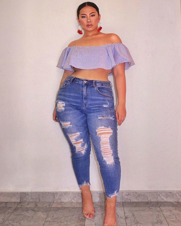 Cô nàng chứng minh mập vẫn có thể mặc đẹp - Hình 10 Co nang chung minh map van co the mac dep-Hinh-10