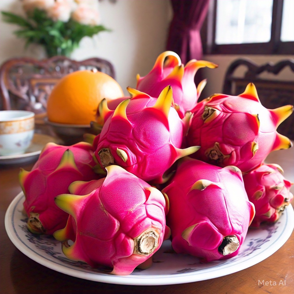 1. Thanh long: Kinh doanh bùng nổ, tài lộc thịnh vượng: Chúng có màu đỏ rực và đậm chất lễ hội, vị ngọt, mọng nước, bổ dưỡng và thơm ngon. Vào ngày đầu năm mới, một số quả thanh long được đặt trong nhà của gia đình mang lại không khí lễ hội, thịnh vượng, giúp gia đình ăn nên làm ra trong năm mới. 