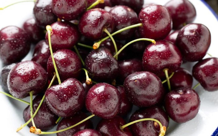  Giá quả anh đào không hề rẻ, màu sắc tươi tắn, đậm chất lễ hội, tuy nhiên không nên ăn quá nhiều mà có thể ăn một chút. Bạn có thể đặt loại quả này trong nhà trong dịp năm mới vì chúng mang lại sự thịnh vượng và suôn sẻ, ngụ ý sự tốt lành và niềm vui. 