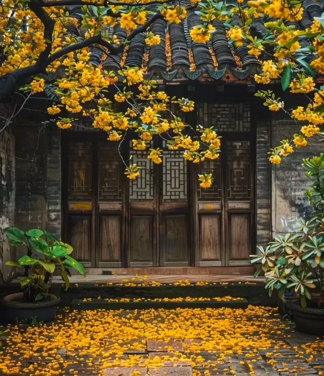  Vào tháng 8 Âm lịch hàng năm, cây cảnh trổ đầy hoa vàng với hương thơm bay xa đến mười dặm. Cây cảnh mộc hương cũng có nhiều loại mộc hương vàng, mộc hương cam, mộc hương trắng. 