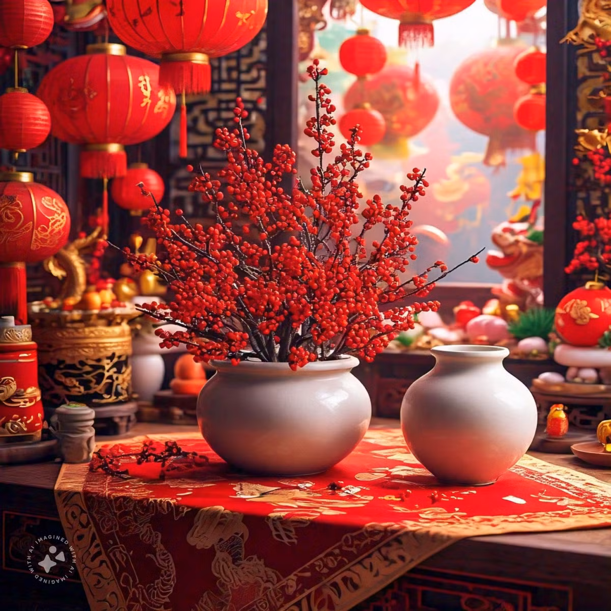 Trước khi các chùm quả tươi, căng mọng trở lại, hãy cắt chéo cành 45 độ để tăng diện tích hút nước. Nếu cành tương đối dài, bạn cũng có thể bóc lớp vỏ dài 1-2 cm ở gốc cành để tăng diện tích hút nước.