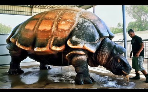 Nhiều người luôn nghĩ Lão Rùa có lẽ chỉ là sản phẩm của trí tưởng tượng nhưng ngoài đời thực tồn tại loài rùa khổng lồ chở được nhiều người trên lưng, tên khoa học của nó là Stupendemys geographicus (Stupendemys nghĩa là "rùa khổng lồ"). 