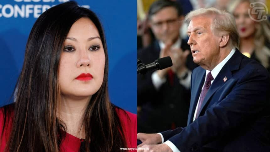 Sinh ra tại Modesto, California, bà đã nhận bằng Tiến sĩ Luật tại Đại học George Washington. (Ảnh: cryptotimes.io)