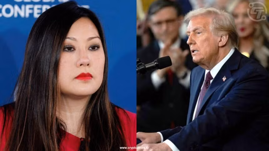 Sinh ra tại Modesto, California, bà đã nhận bằng Tiến sĩ Luật tại Đại học George Washington. (Ảnh: cryptotimes.io)