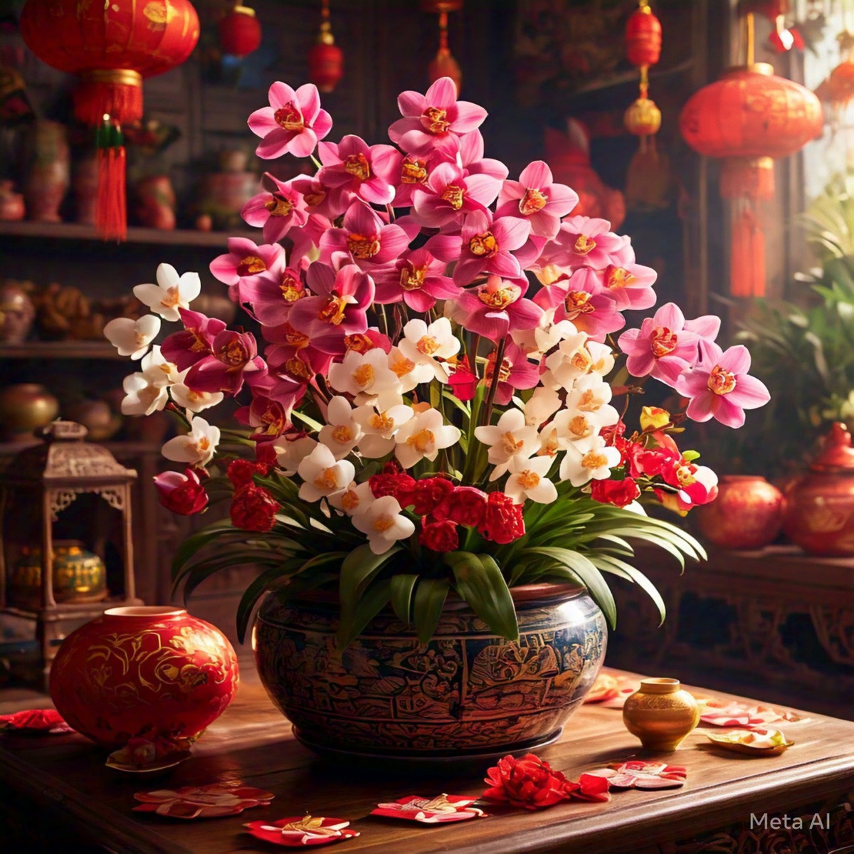 Hoa địa lan được xem là hình ảnh tượng trưng cho sự quý phái, sang trọng nhưng cũng không kém phần thanh lịch nhờ vào sự đa dạng về chủng loại và cả màu sắc.