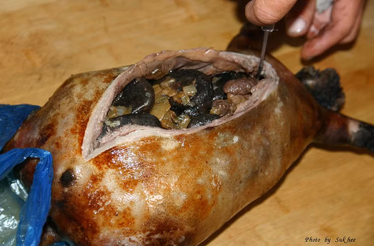 Boodog được xem là món ăn truyền thống của người Mông Cổ. Dù có phần độc dị nhưng nó luôn là niềm tự hào của người dân nơi đây nhờ hương vị thơm ngon nức nở.