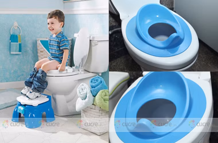 Nắp bồn cầu cho bé đã trở nên quan thuộc nhưng đây chẳng phải là một ý tưởng tuyệt vời sao?