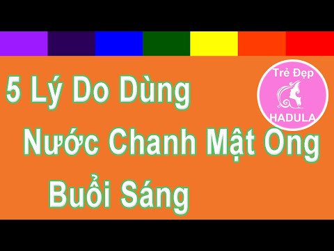 5:13 5 Lý do Nên Uống Nước Chanh Mật Ong vào buổi sáng | Hướng Dẫn Pha Nước Chanh Mật Ong Trẻ Đẹp HADULA 1.3M views 