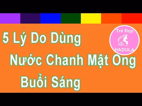 5:13 5 Lý do Nên Uống Nước Chanh Mật Ong vào buổi sáng | Hướng Dẫn Pha Nước Chanh Mật Ong Trẻ Đẹp HADULA 1.3M views 