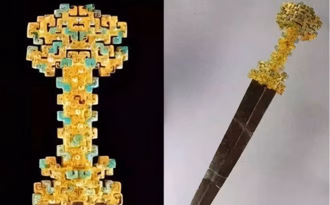 Chuoi kiem bang vang rong nang 6kg trong lang mo quy toc